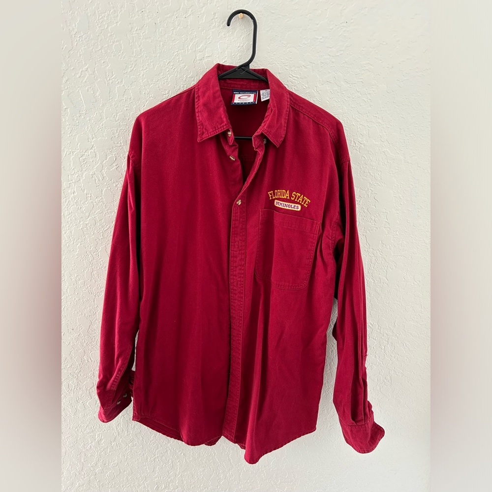 Oversized Vintage FSU Button-Up